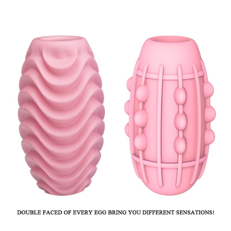 PRETTY LOVE - ŒUF DE MASTURBATION DOUBLE FACE ROSE