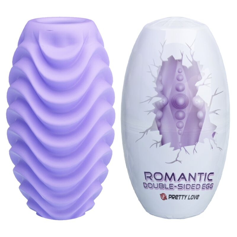 PRETTY LOVE - ŒUF MASTURBATEUR DOUBLE FACE VIOLET