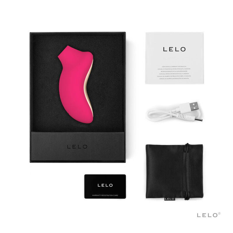 LELO - STIMULATEUR CLITORIDIEN SONA 2 CERISE