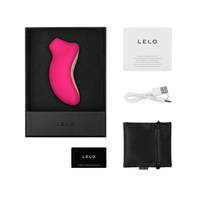 LELO - STIMULATEUR CLITORIDIEN SONA 2 CRUISE CHERRY