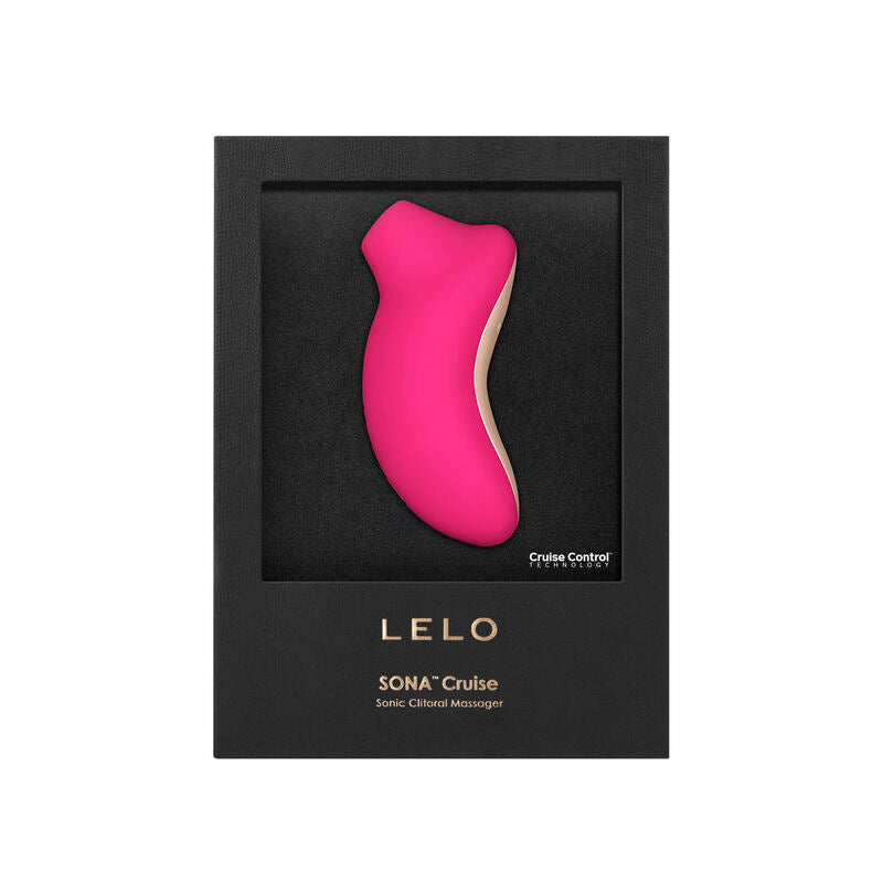 LELO - STIMULATEUR CLITORIDIEN SONA 2 CRUISE CHERRY