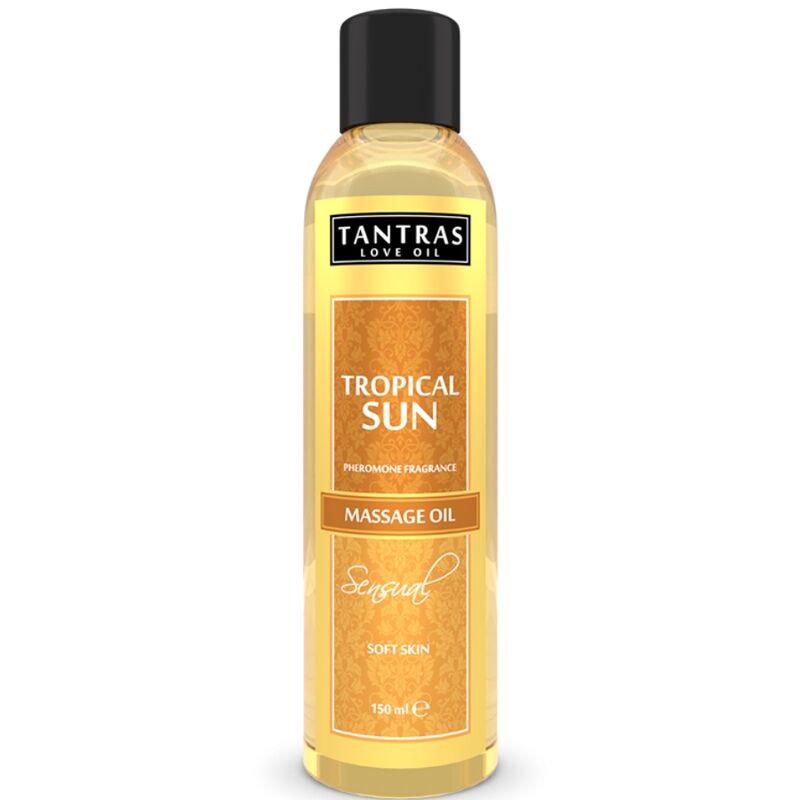 INTIMATELINE - HUILE D'AMOUR TANTRAS HUILE DE MASSAGE SOLAIRE TROPICALE 150 ML