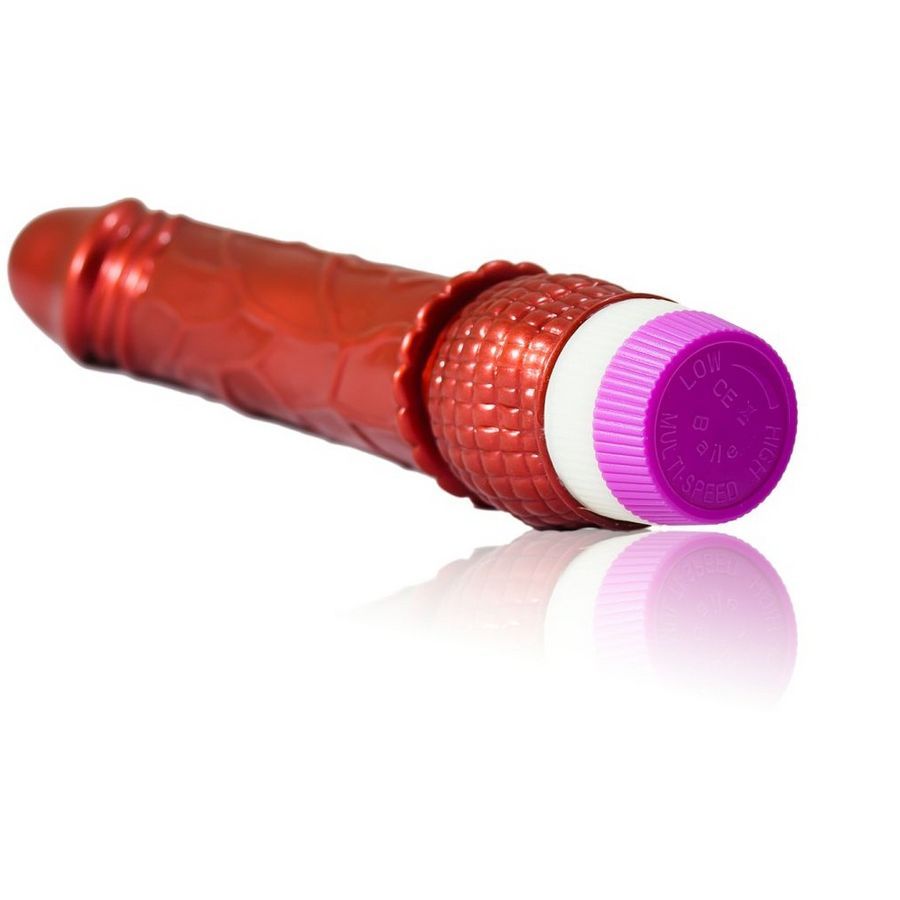 BAILE - VIBREUR ROUGE RÉALISTE 23 CM