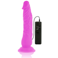 DIVERSIA - VIBROMASSEUR FLEXIBLE LILA 21 CM -O- 4.9 CM