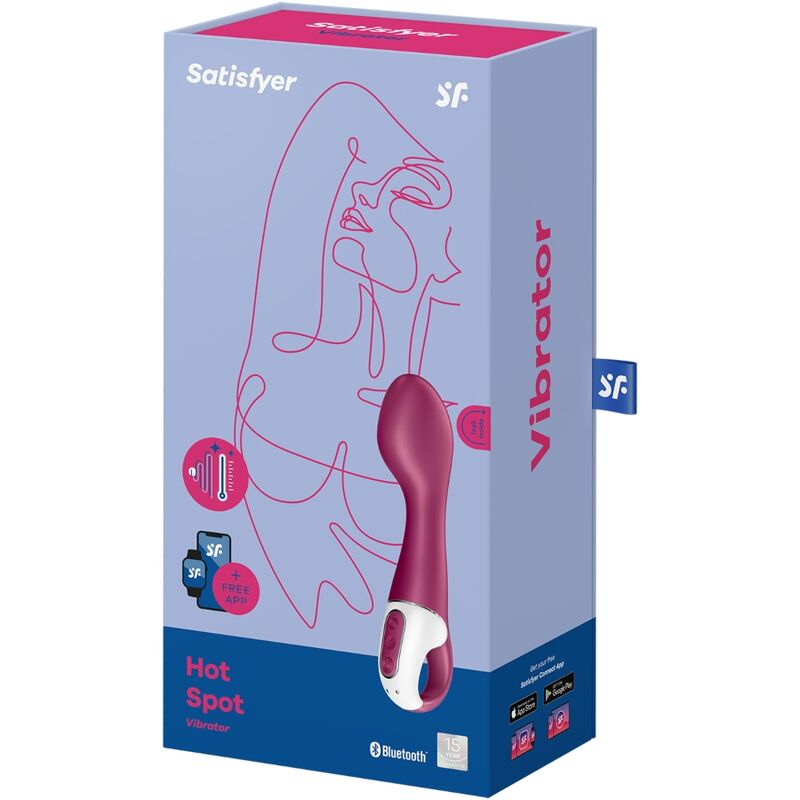 SATISFYER - VIBRATEUR POINT G HOT SPOT