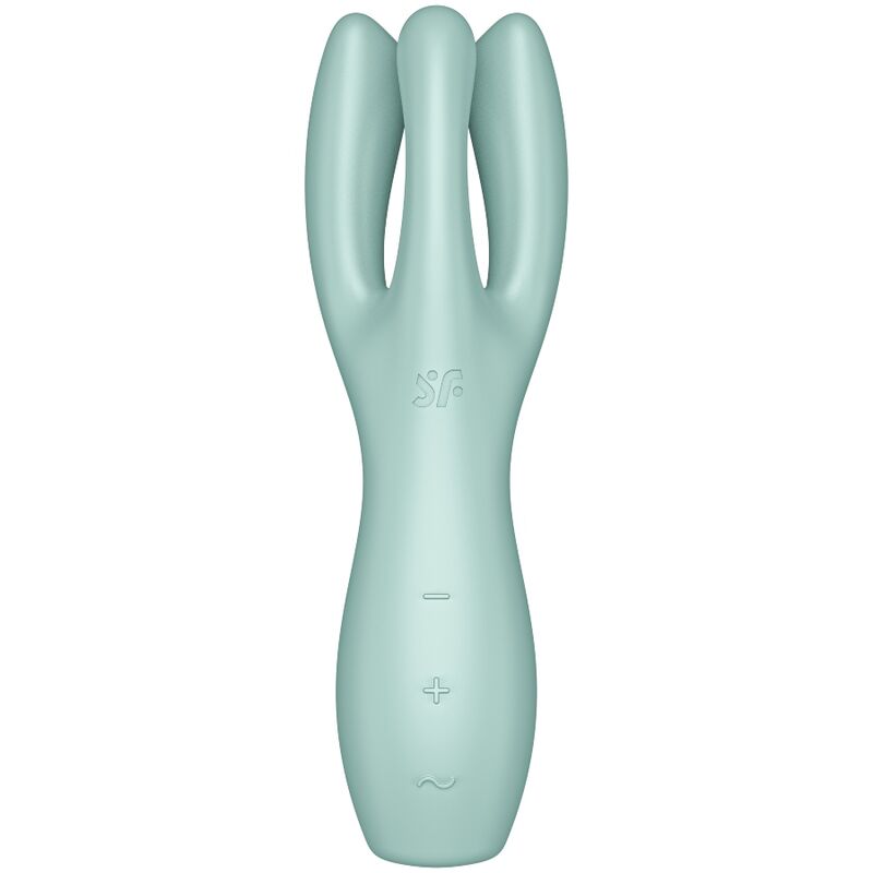 SATISFYER - THREESOME 3 VIBRATEUR VERT