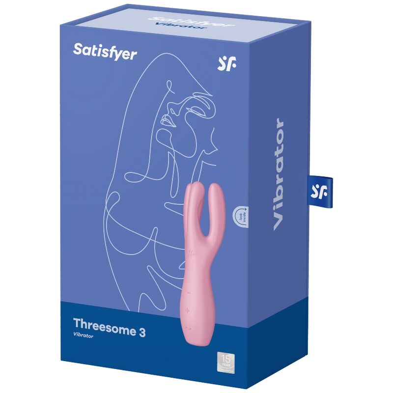 SATISFYER - THREESOME 3 VIBRATEUR VERT