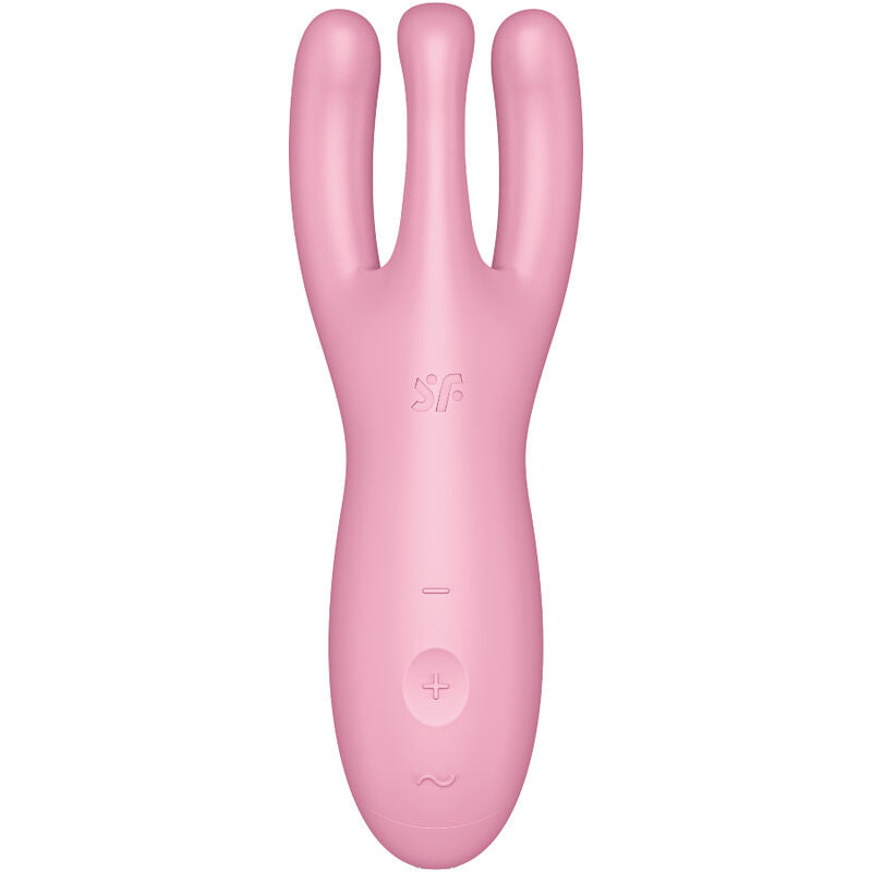 SATISFYER THREESOME 4 VIBRADOR APP - ROSA