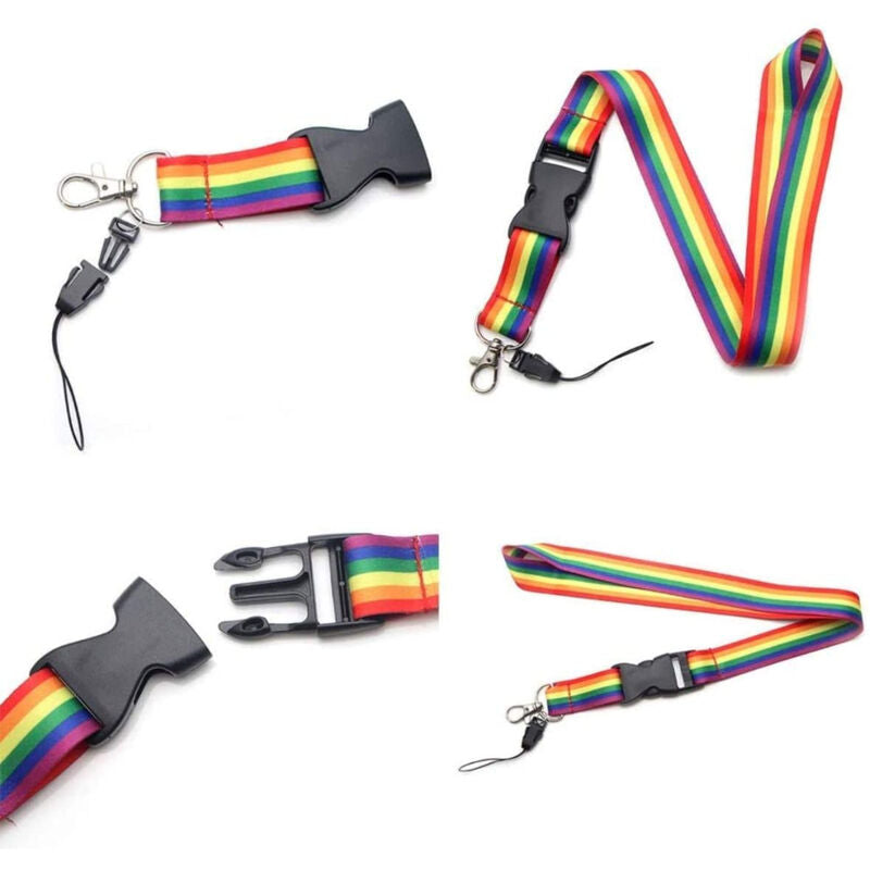 PRIDE - CORDON PORTE-CLÉS DRAPEAUX LGBT