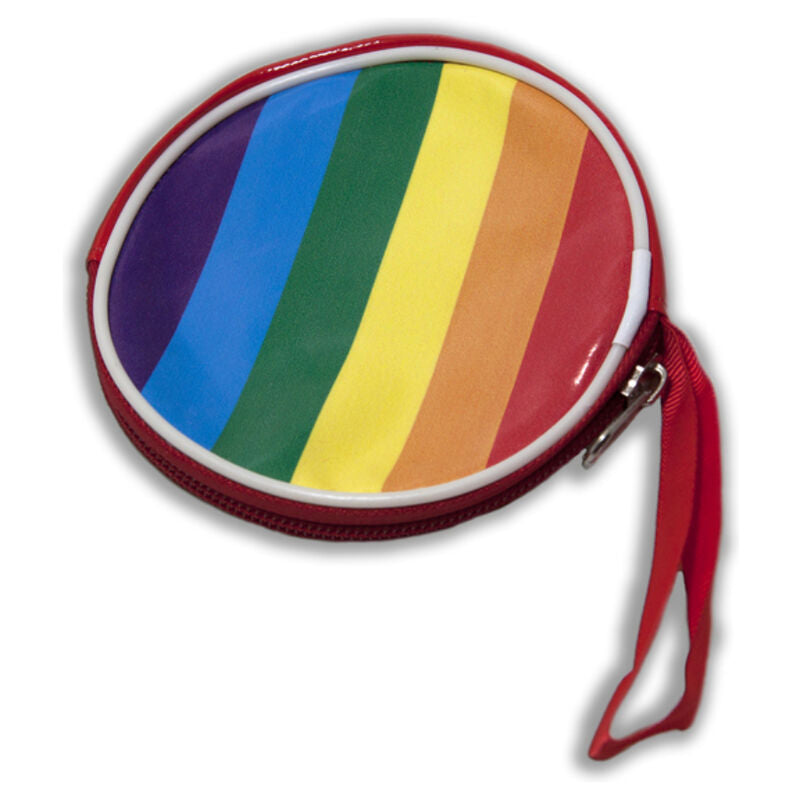 PORTE-MONNAIE ROND DRAPEAU LGBT - PRIDE