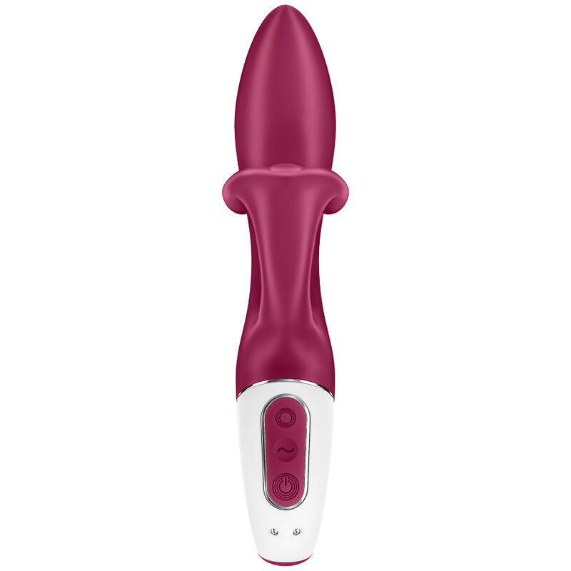 SATISFYER - EMBRACE ME VIBREUR POINT G ROUGE