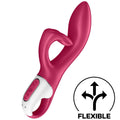SATISFYER - EMBRACE ME VIBREUR POINT G ROUGE