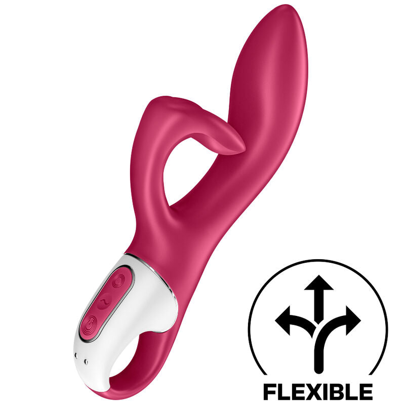 SATISFYER - EMBRACE ME VIBREUR POINT G ROUGE