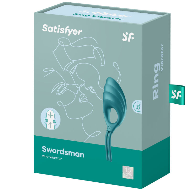 SATISFYER - SWORDSMAN ANNEAU VIBRANT VERT