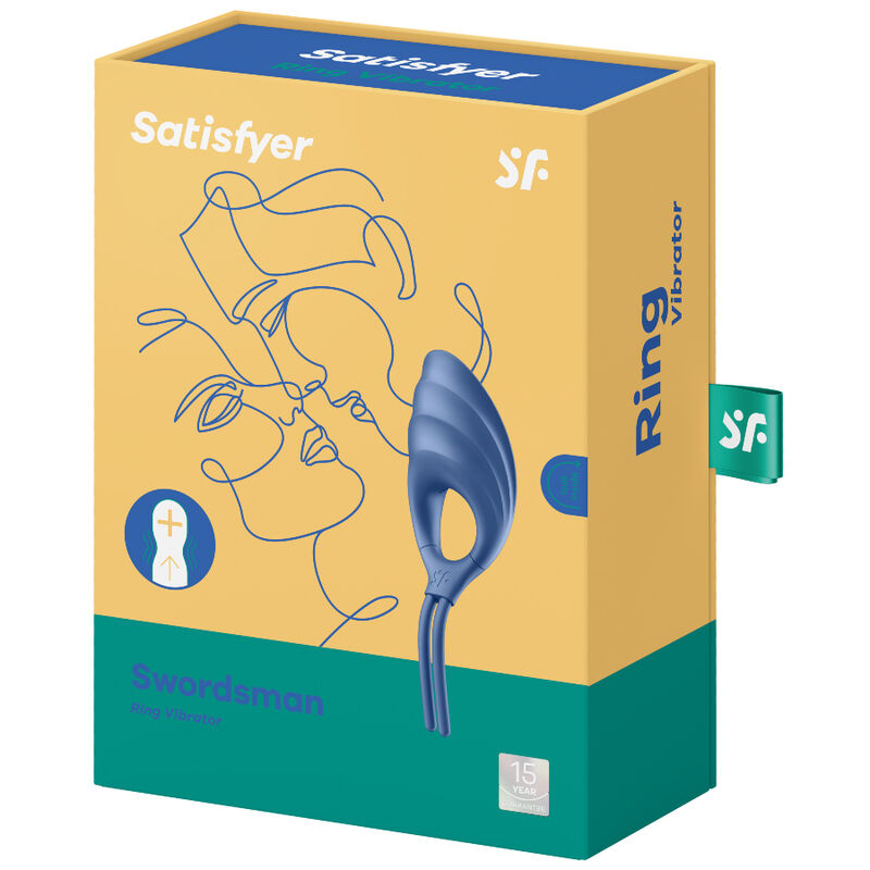 SATISFYER - SWORDSMAN ANNEAU VIBRANT VERT