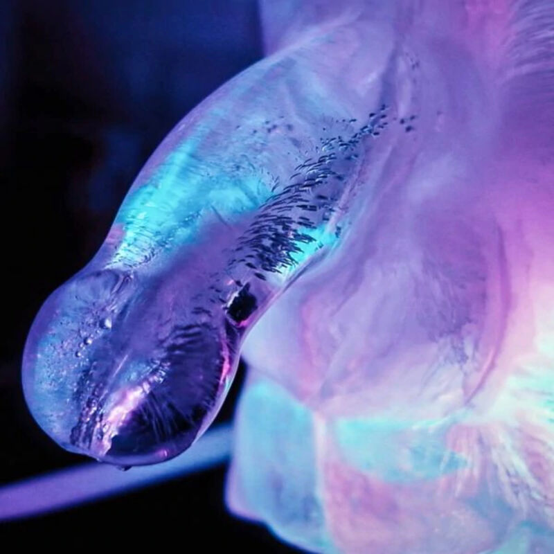 JOUEZ AVEC MOI - MOULE GÉANT POUR SCULPTURE SUR GLACE EN FORME DE PÉNIS