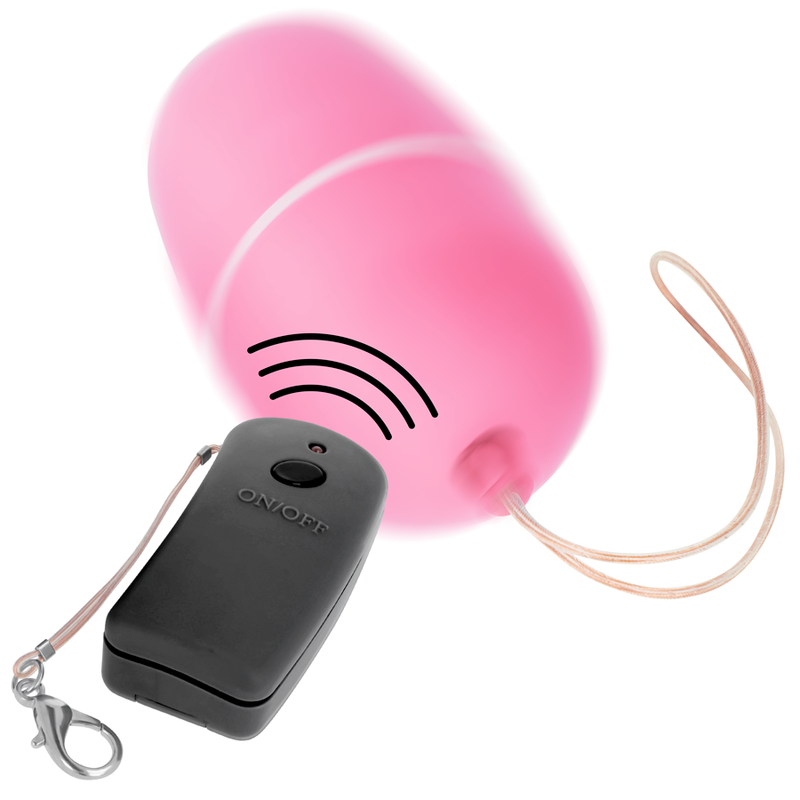 EN LIGNE - ŒUF VIBRANT AVEC TÉLÉCOMMANDE ROSE