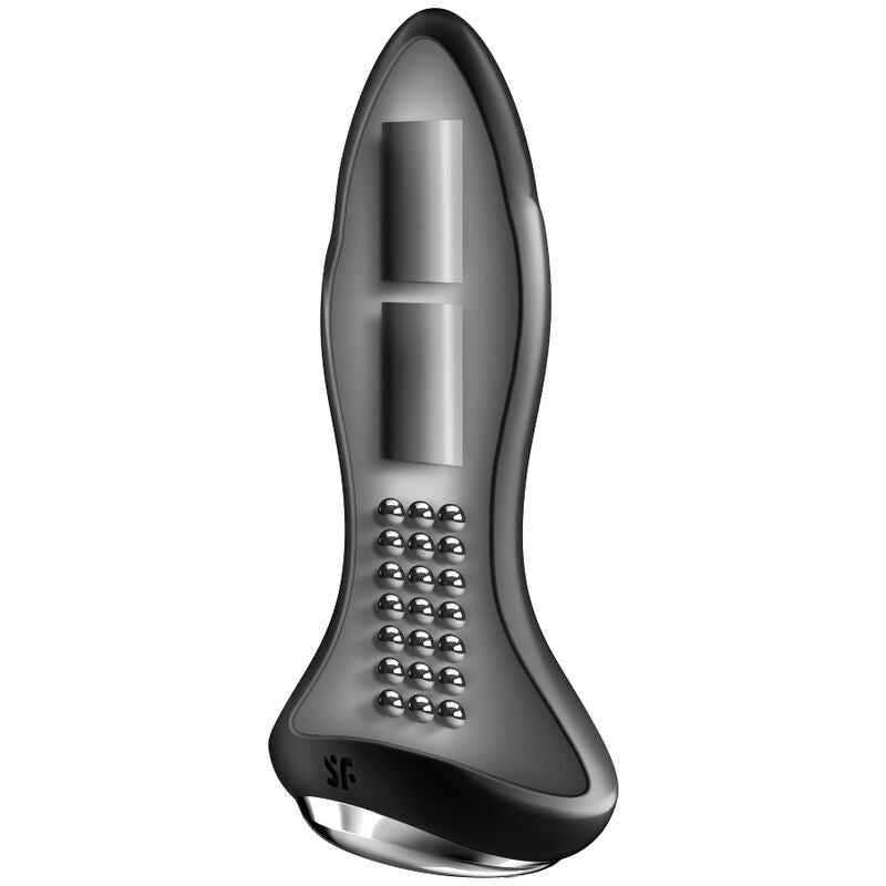 SATISFYER - PLUG ROTATEUR 1+ PLUG VIBRANT APPLICATION ROUGE