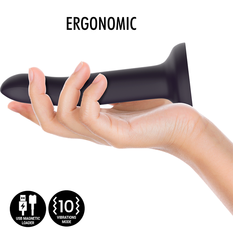 MYTHOLOGIE - DUMAN MYSTIQUE DILDO M - VIBRATEUR COMPATIBLE AVEC LA TECHNOLOGIE SANS FIL WATCHME