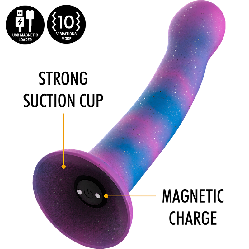MYTHOLOGIE - DILDO GALACTIQUE DION S ? VIBRATEUR MONTRE-MOI TECHNOLOGIE SANS FIL COMPATIBLE