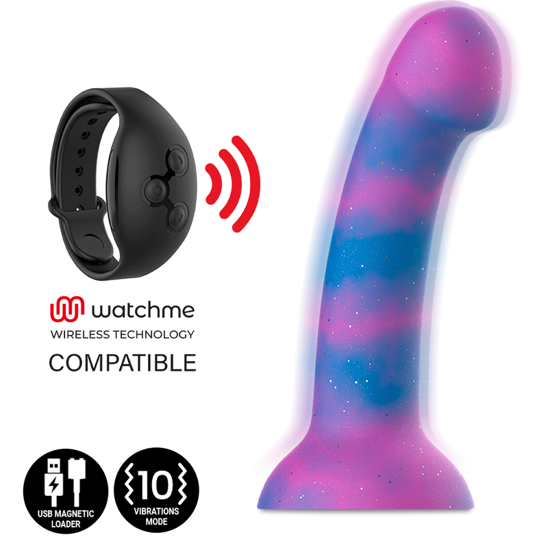 MYTHOLOGIE - DION GALACTIC DILDO M ? MONTRE VIBRANTE COMPATIBLE AVEC LA TECHNOLOGIE SANS FIL WATCHME