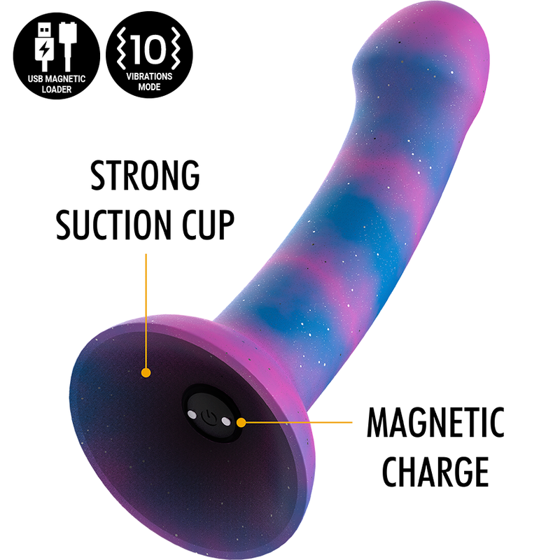 MYTHOLOGIE - DION GALACTIC DILDO M ? MONTRE VIBRANTE COMPATIBLE AVEC LA TECHNOLOGIE SANS FIL WATCHME