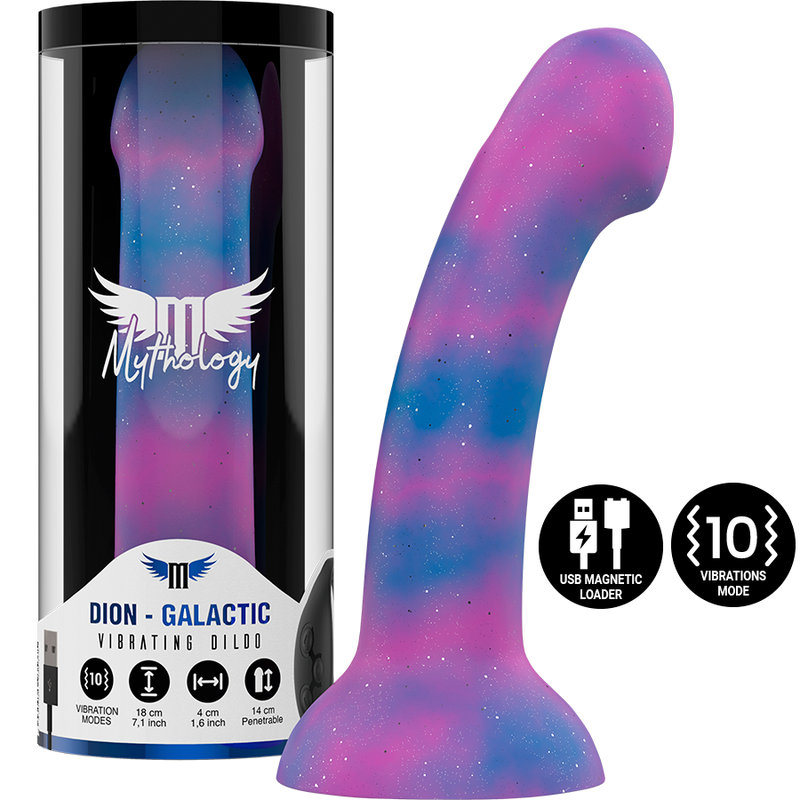 MYTHOLOGIE - DION GALACTIC DILDO M ? MONTRE VIBRANTE COMPATIBLE AVEC LA TECHNOLOGIE SANS FIL WATCHME
