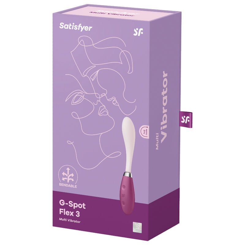 SATISFYER - G-SPOT FLEX 3 MULTI VIBREUR GRIS