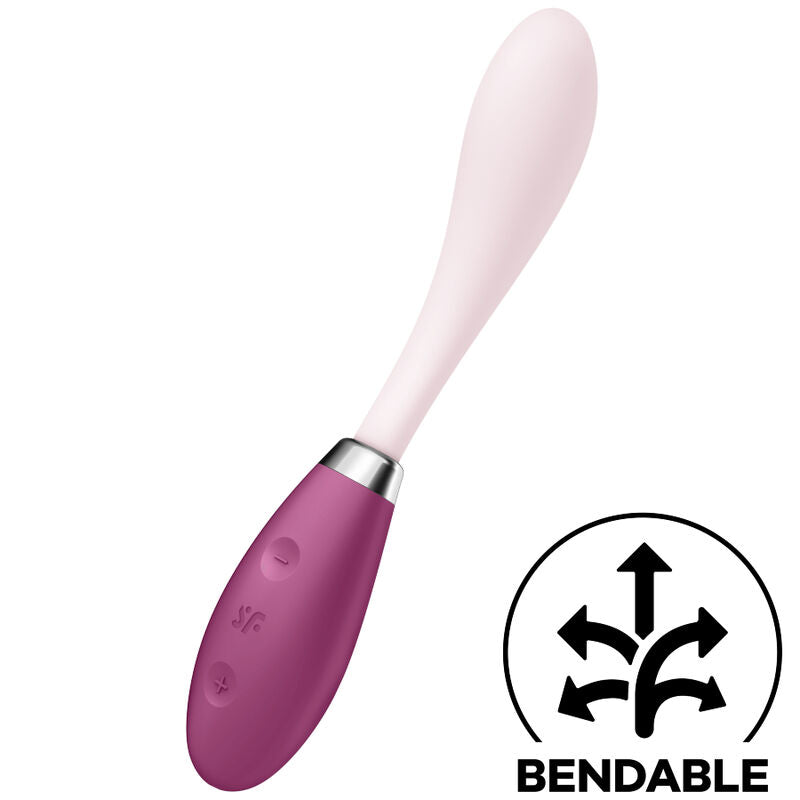 SATISFYER - G-SPOT FLEX 3 MULTI VIBREUR GRIS