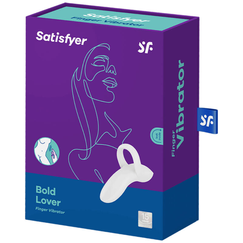 SATISFYER - BOLD LOVER DEDAL VIBRANT BLANC