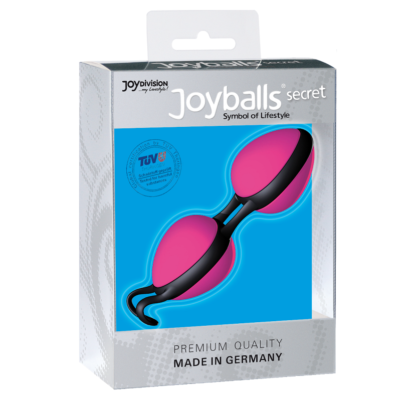 JOYDIVION JOYBALLS - BOULES CHINOISES SECRÈTES NOIRES ET ROSES