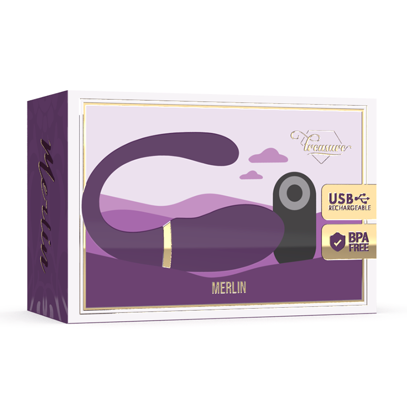 TREASURE - MERLIN DOUBLE COUPLE VIBRATOR TÉLÉCOMMANDE