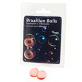 TALOKA - 2 BALLES BRÉSILIENNES À EFFET VIBRANT, GEL EXCITANT