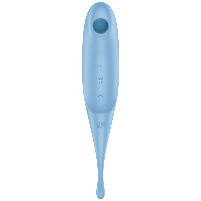 SATISFYER TWIRLING PRO ESTIMULADOR Y VIBRADOR - ROJO