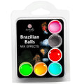 SECRET PLAY SET 6 BOULES BRÉSILIENNES EFFET MIXTE