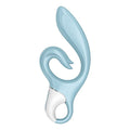 SATISFYER - LOVE ME VIBRADOR RABBIT ROJO