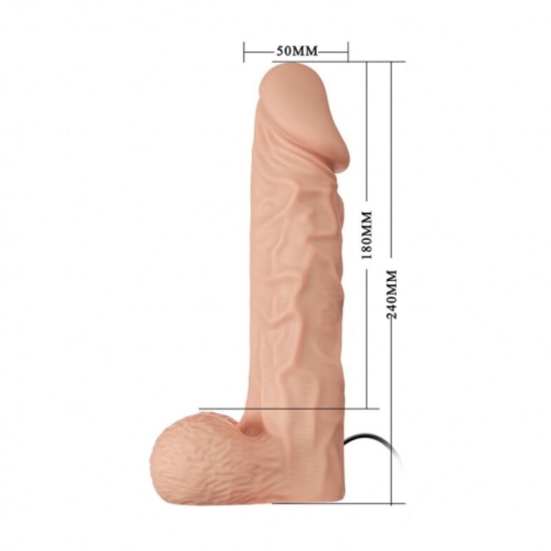 BAILE - HARNAIS ULTRA-PASSIONNÉ 24 CM NATUREL