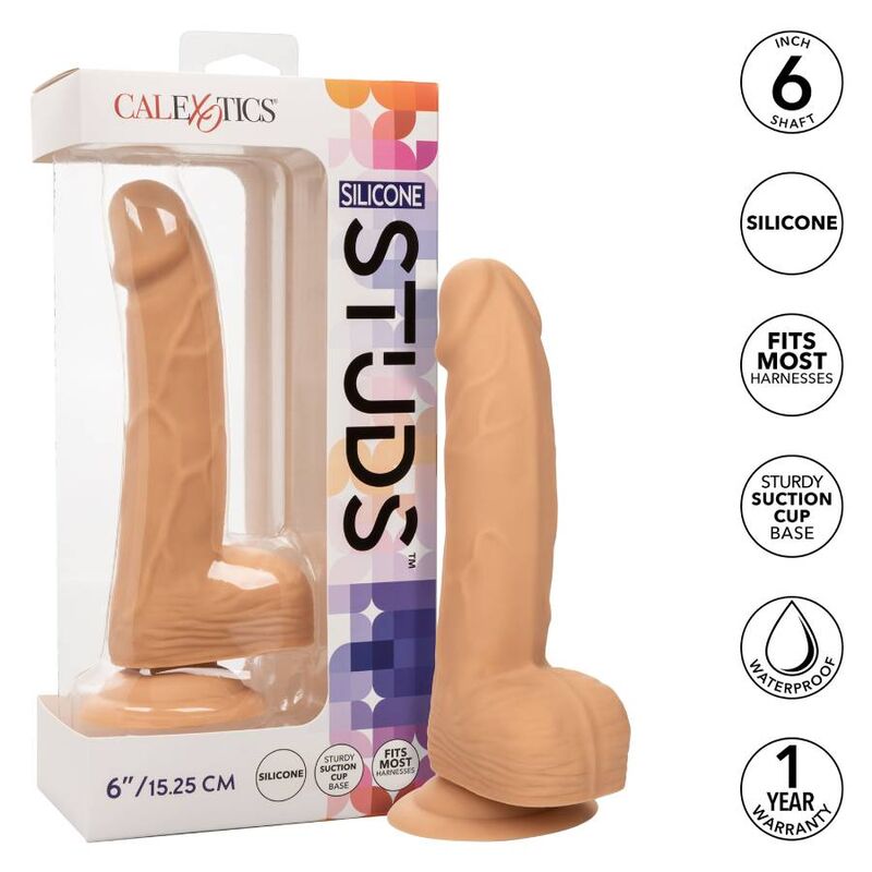 CALEXOTICS - RIVETS EN SILICONE 15.24 CM HAUTEUR