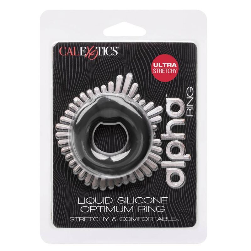 CALEXOTICS - ALPHA OPTIMUM RING NOIR