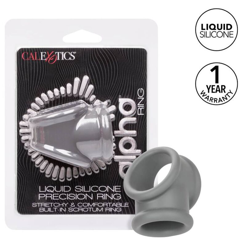 CALEXOTICS - ANNEAU DE PRÉCISION ALPHA GRIS