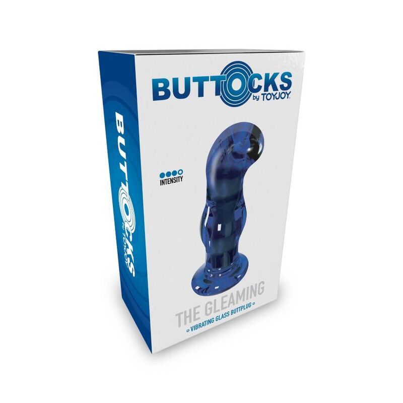 TOYJOY - LE PLUG ANAL VIBRANT EN VERRE ÉTINCELANT