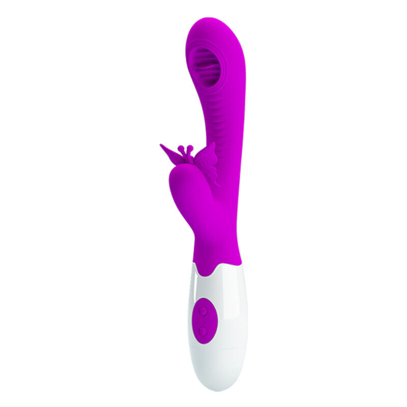 PRETTY LOVE - LANGUE DE PAPILLON À LÉCHER ET VIBRER LILAS