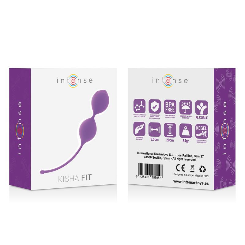 INTENSE - KISHA FIT CARREAUX CÔNE SILICONE