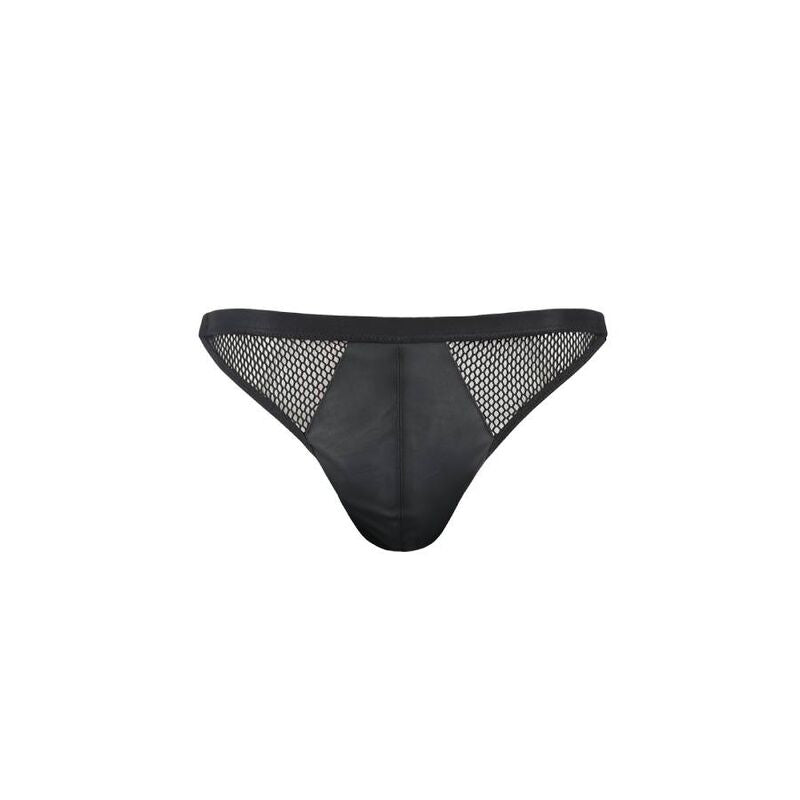 PASSION - 034 SLIP OUVERT LUKE NEGRO L/XL