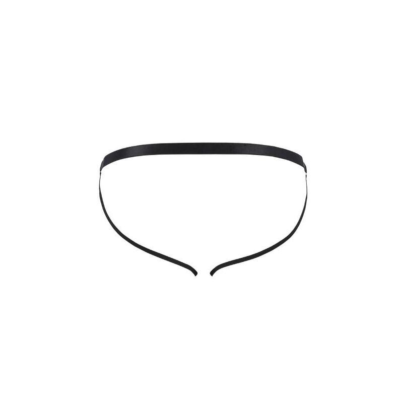 PASSION - 034 SLIP OUVERT LUKE NEGRO L/XL