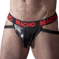 MACHO - MX25RC JOCK CUIR ROUGE XL