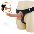 PRETTY LOVE - HARNAIS-CULOTTE HARNAIS UNIVERSEL AVEC GODEMICHET KEVIN 19 CM NATUREL