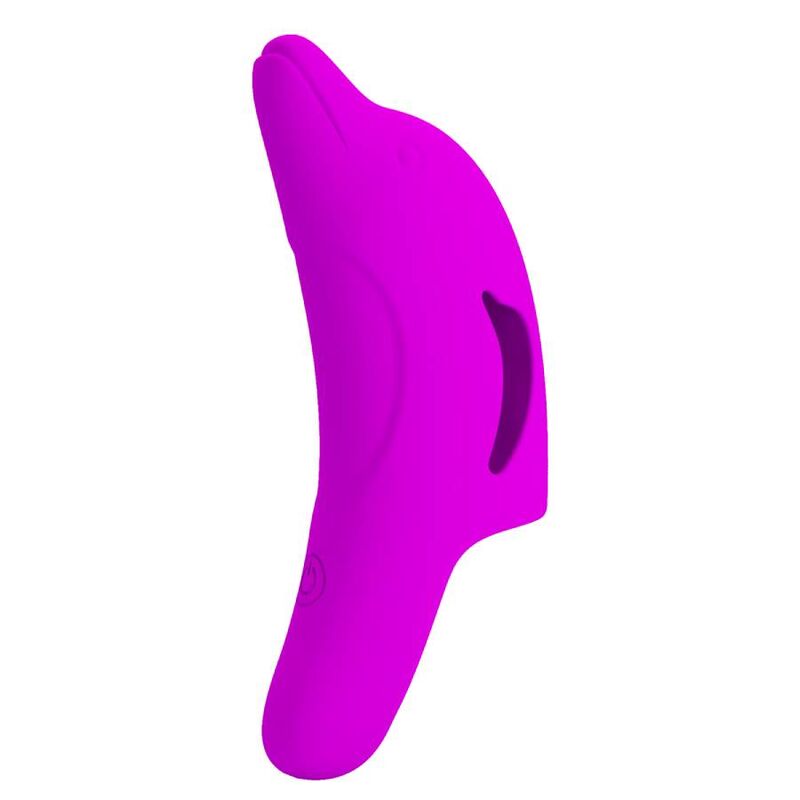 PRETTY LOVE - DELPHINI STIMULATEUR DE DOIGT VIOLET PUISSANT