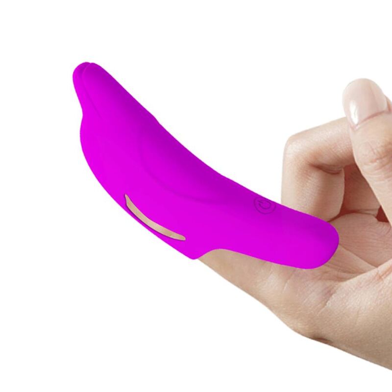 PRETTY LOVE - DELPHINI STIMULATEUR DE DOIGT VIOLET PUISSANT