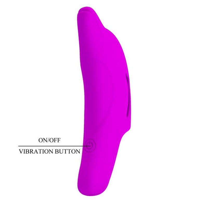 PRETTY LOVE - DELPHINI STIMULATEUR DE DOIGT VIOLET PUISSANT